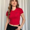 Kurdele Nakışlı Crop