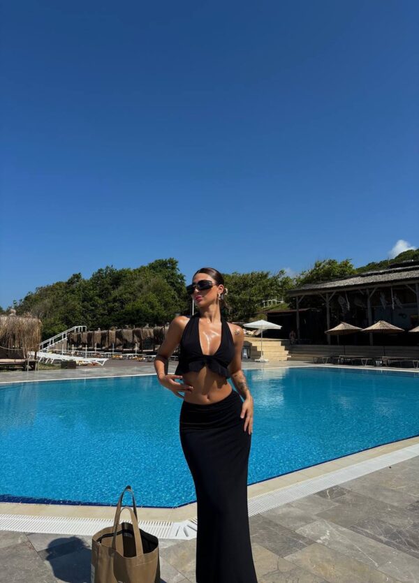 Mayo Kumaş İthal İkili Set